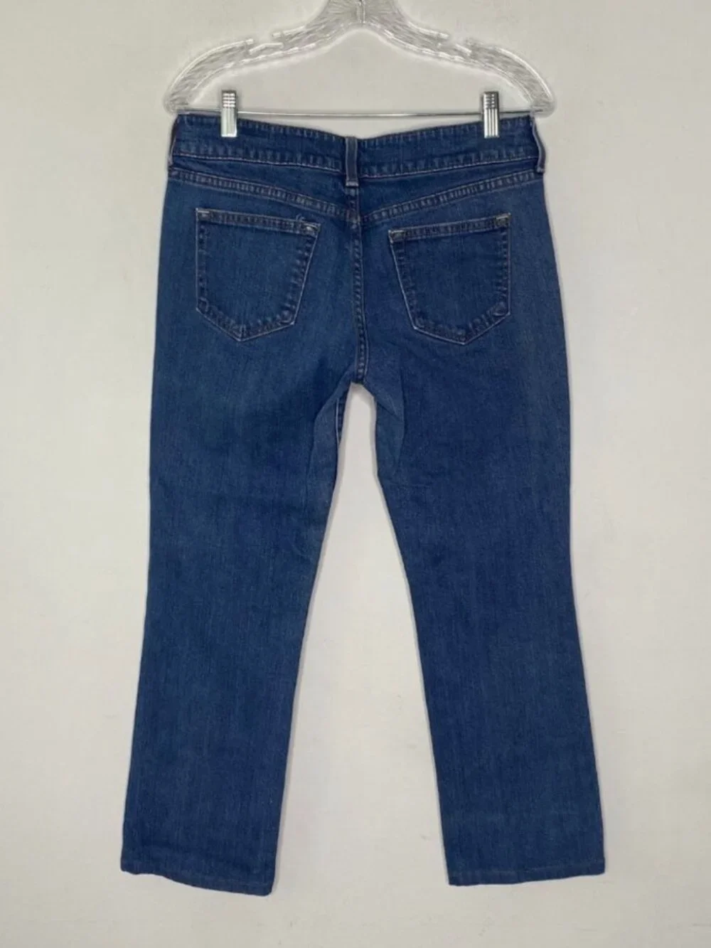 VTG Old Navy The Diva Jeans Ankle Mid Rise Stretch Retro Vibe Medium Wash Sz 10